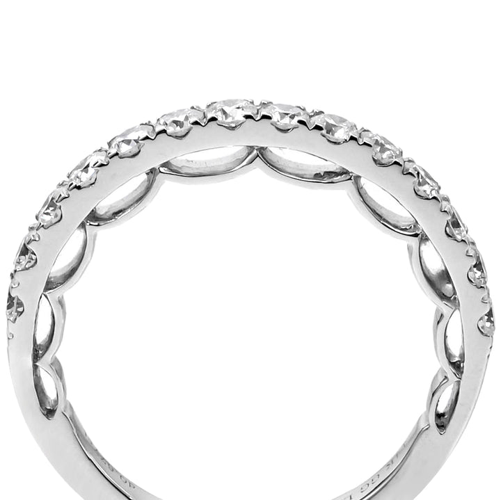 Harga Lab Grown Diamond Half Eternity Ring Round