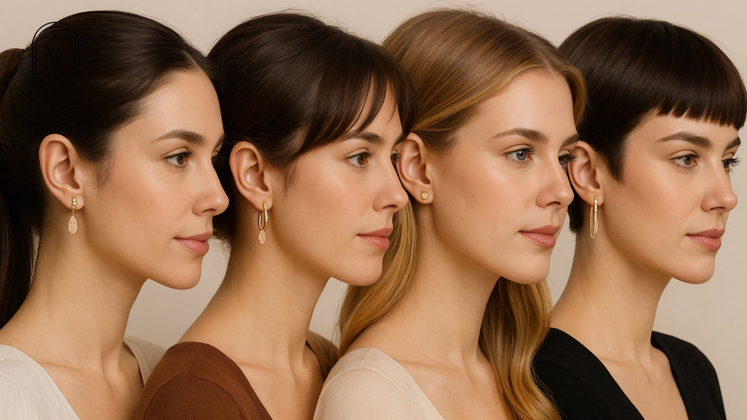 Tips Padu Padan Hairstyles dengan Anting Emas Berlian