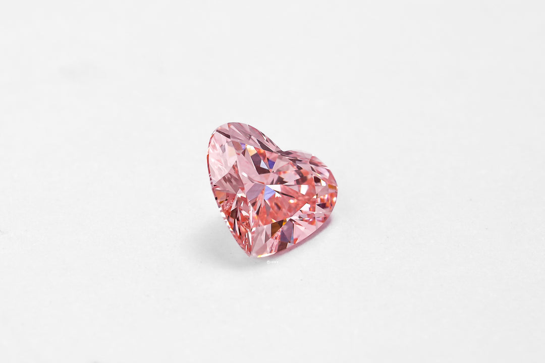 LAB GROWN DIAMOND BY IGI - HS 1.20CT / F.V.PINK-VVS2