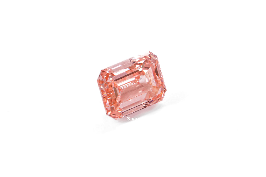 LAB GROWN DIAMOND BY IGI - EM 2.10CT / F.V.PINK-VS2