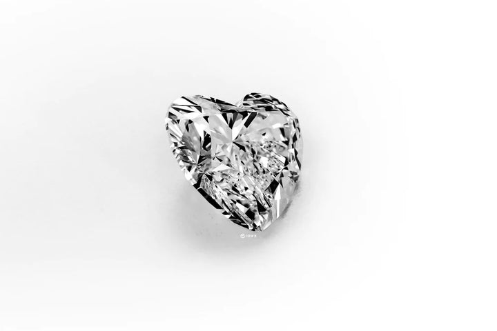 HEART 3CT / E-VS1 / Loose Diamond / IGI Cert