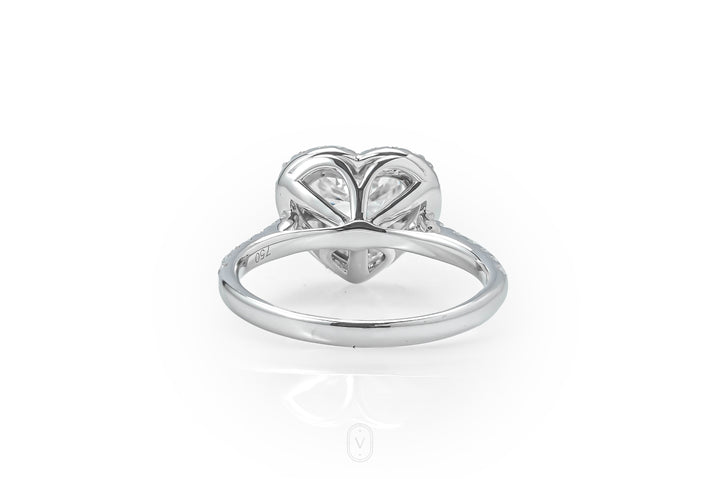 Heart Halo Ring