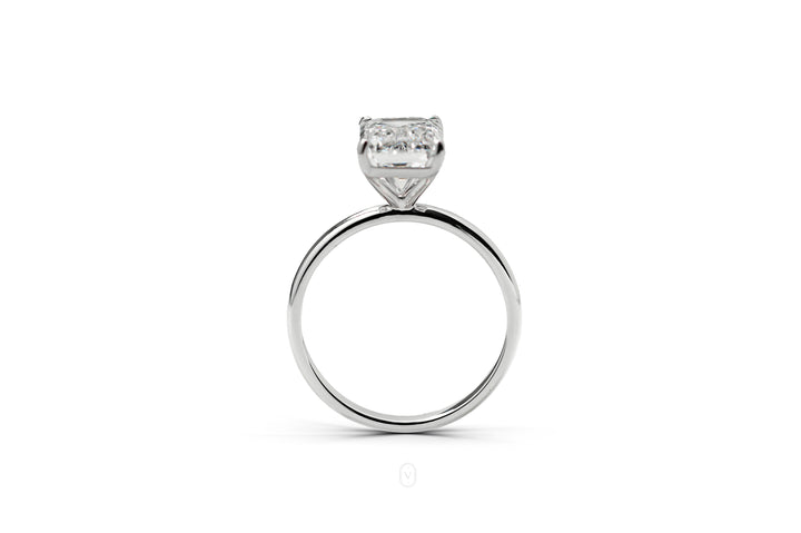 Harga Lab Grown Diamond Emerald Ring Whitegold