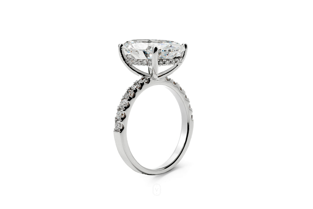 Harga Lab Grown Diamond Oval Ring