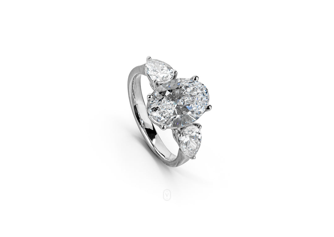 Lab Grown Diamond Ring Oval