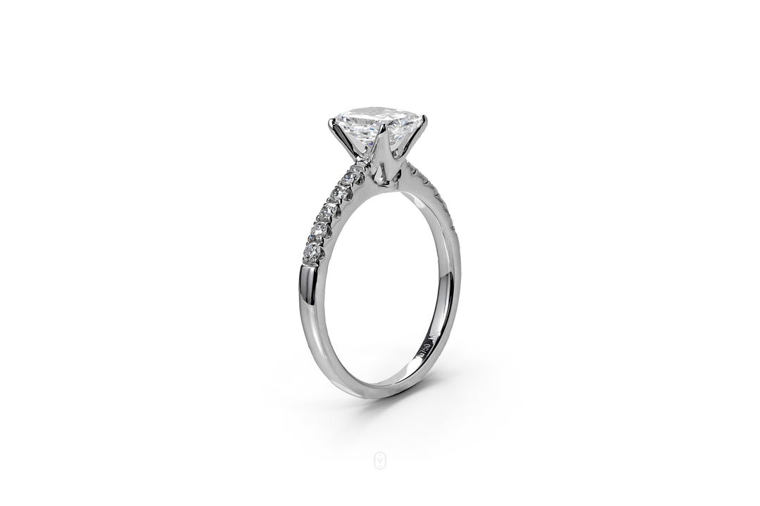 Lab Grown Diamond Ring Radiant