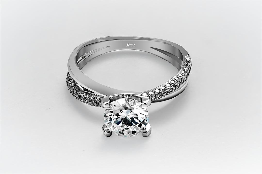 Lab Grown Diamond Ring Round