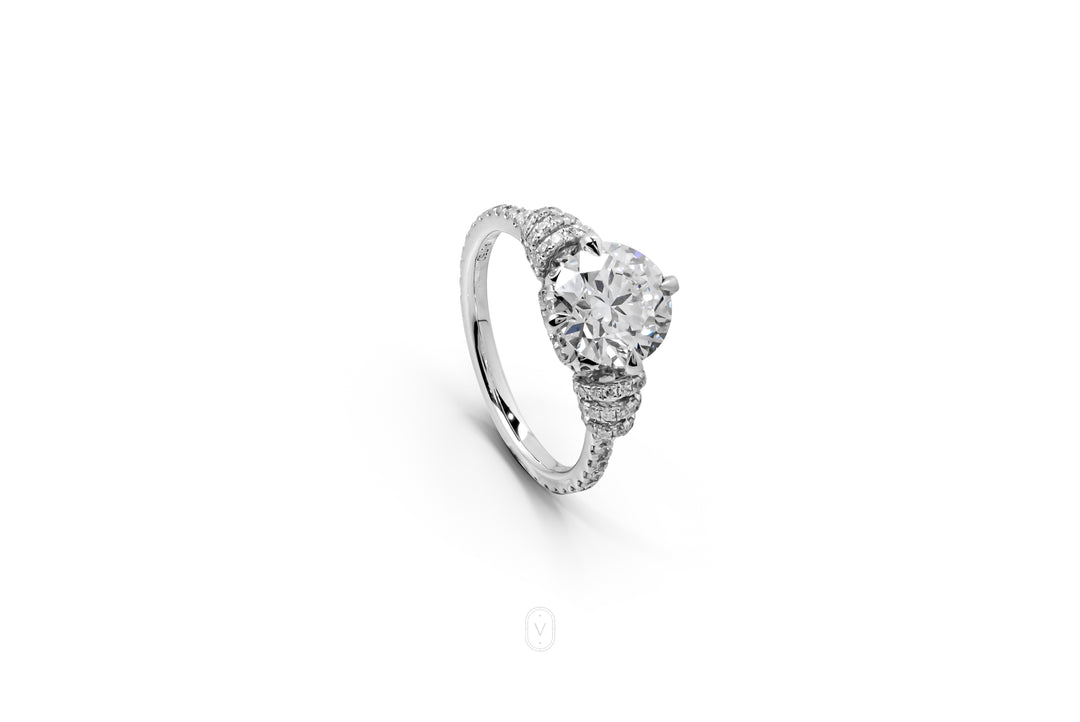 Lab Grown Diamond Ring Round