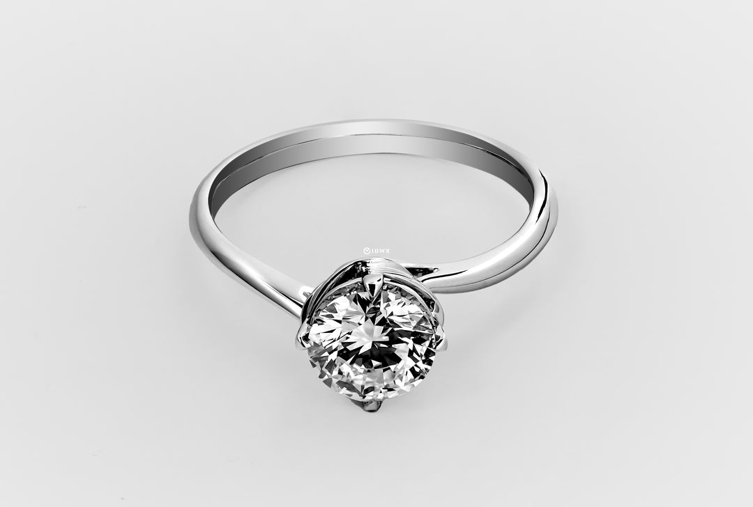 Lab Grown Diamond Ring Round