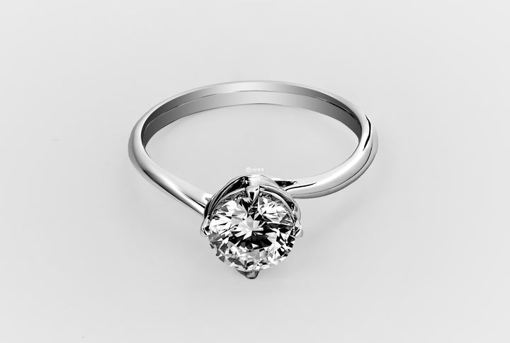 Lab Grown Diamond Ring Round