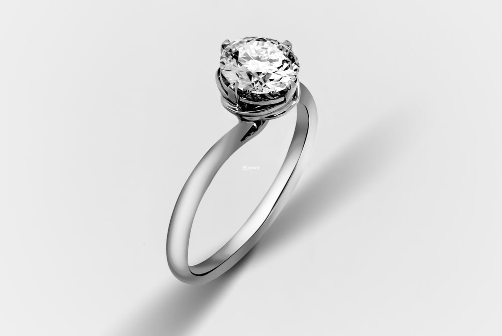 Lab Grown Diamond Ring Round