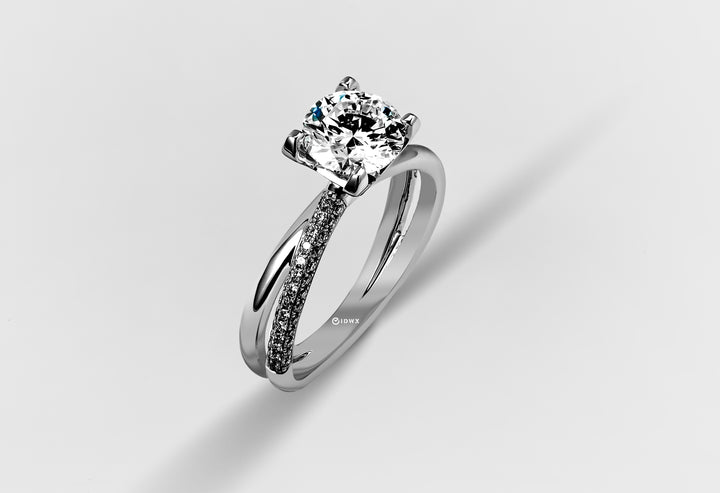 Lab Grown Diamond Ring Round