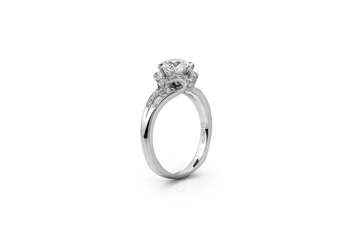 Lab Grown Diamond Ring Round