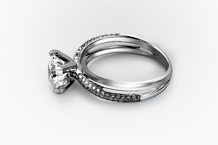 Lab Grown Diamond Ring Round