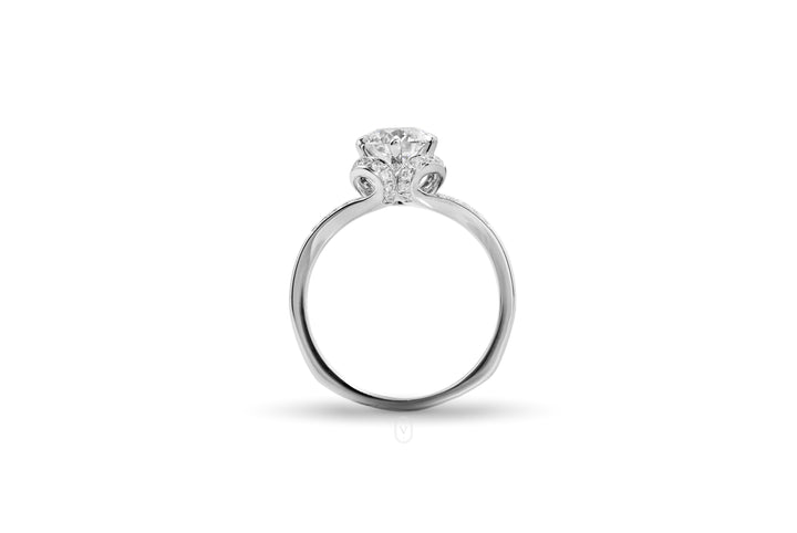 Lab Grown Diamond Ring Round