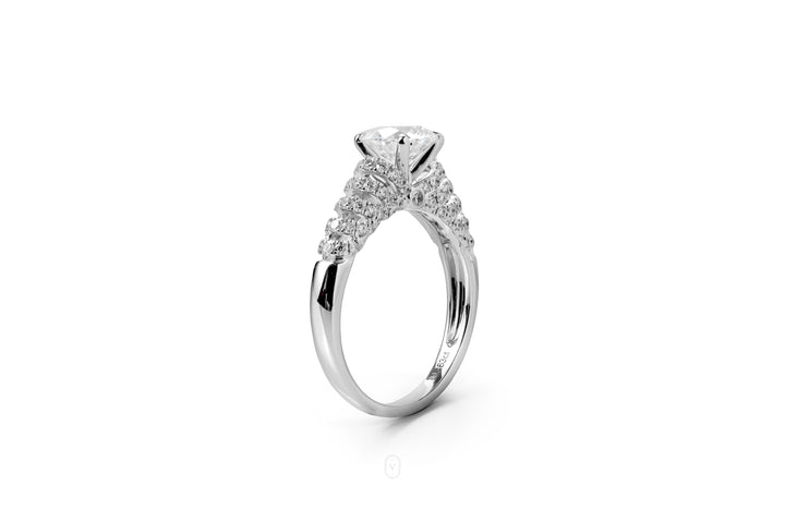 Lab Grown Diamond Ring Round