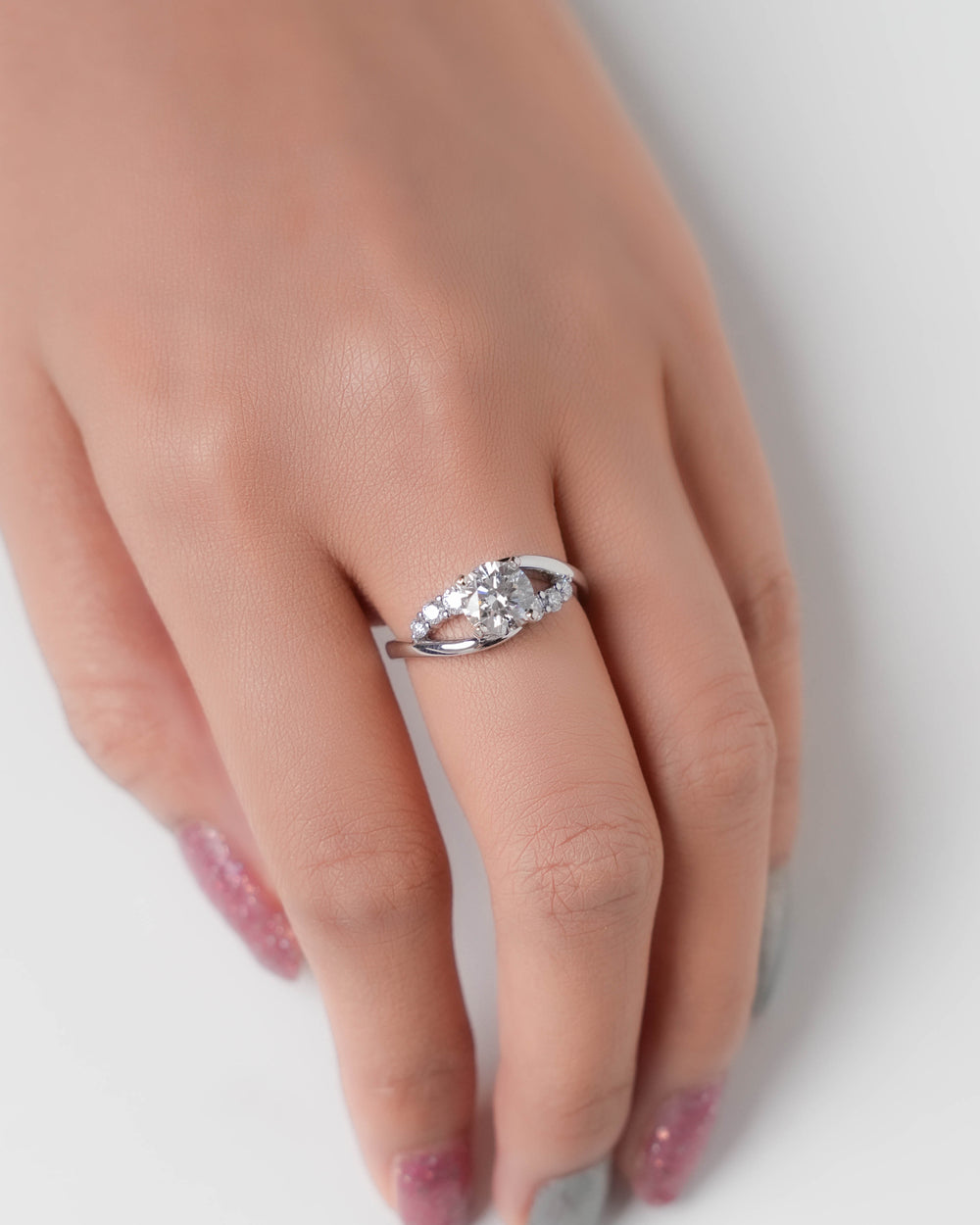 Lab Grown Diamond Ring Round