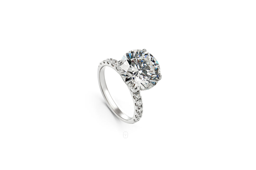Harga Lab Grown Diamond Round Ring