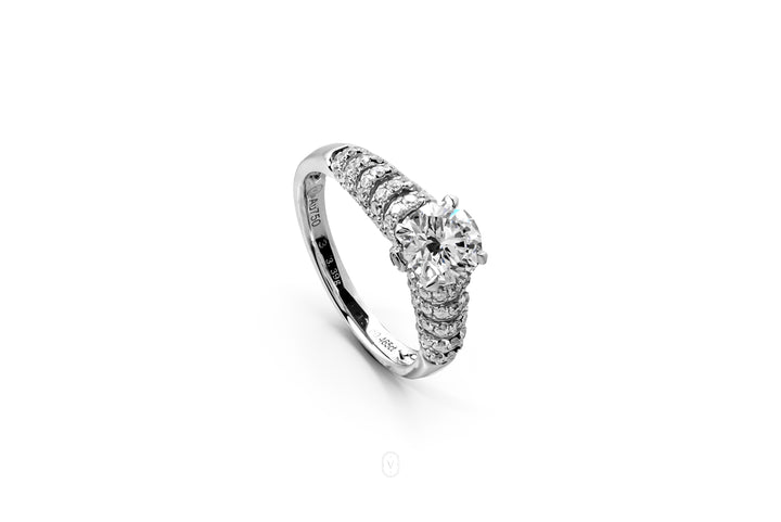 Lab Grown Diamond Round Ring