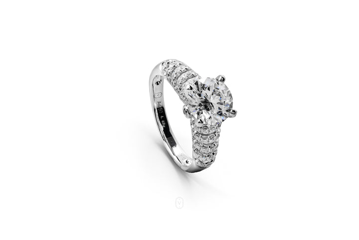 Lab Grown Diamond Round Ring