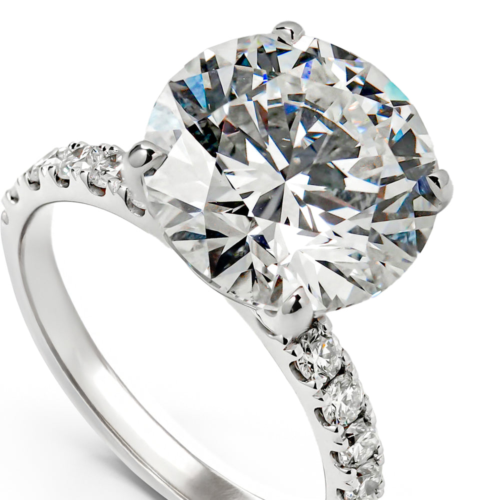 Harga Lab Grown Diamond Round Ring