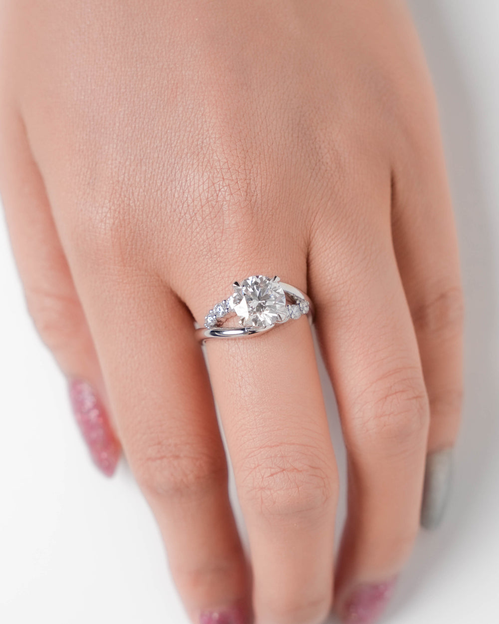 Lab Grown Diamond Round Ring