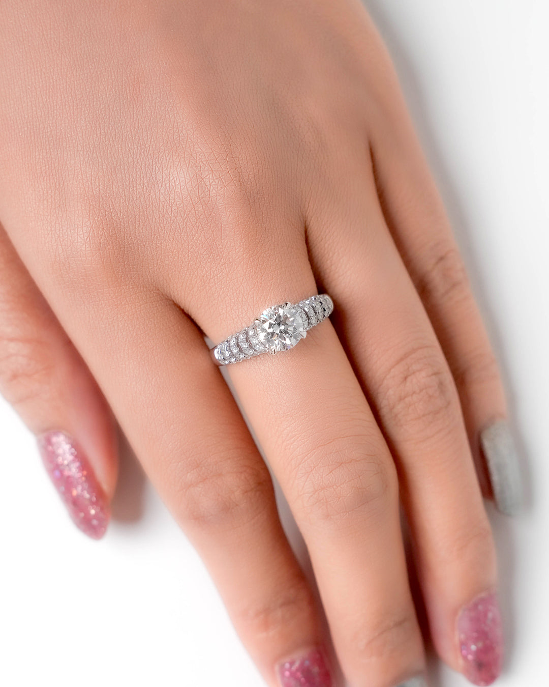 Lab Grown Diamond Round Ring