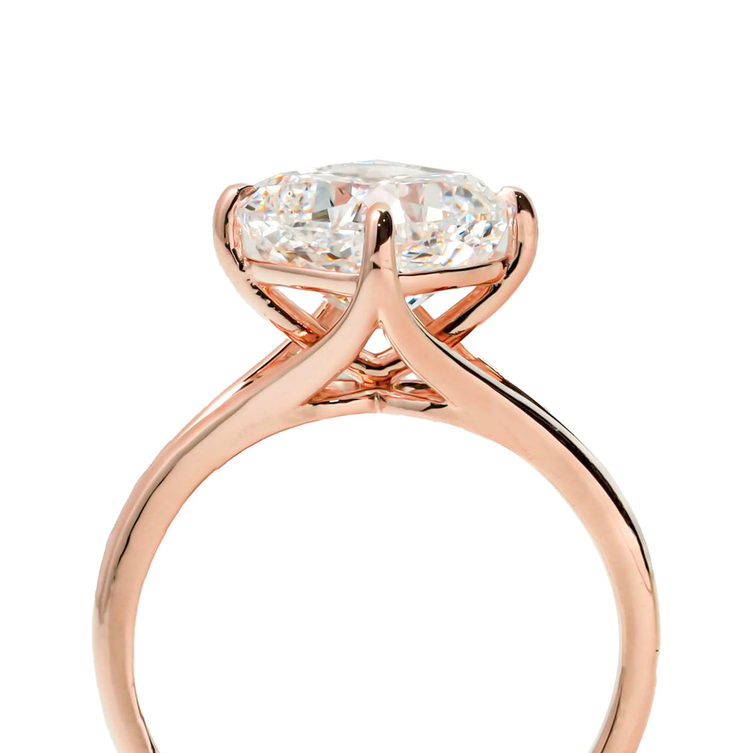 Harga Lab Grown Diamond Square Ring Rosegold