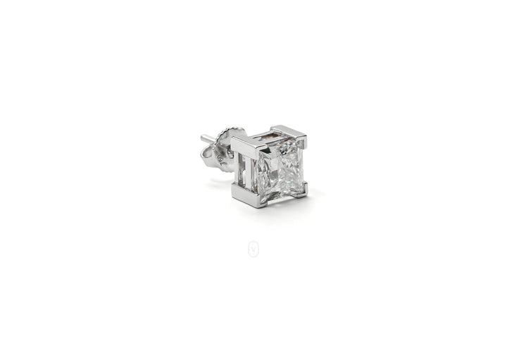 Harga Lab Grown Diamond Stud Earrings Whitegold