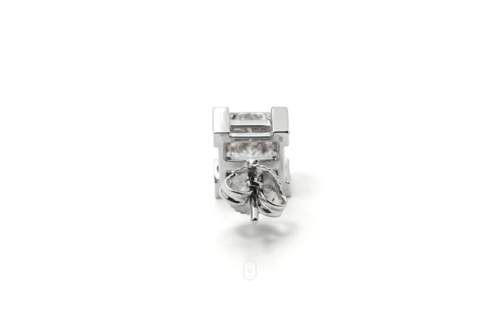 Harga Lab Grown Diamond Stud Earrings Whitegold