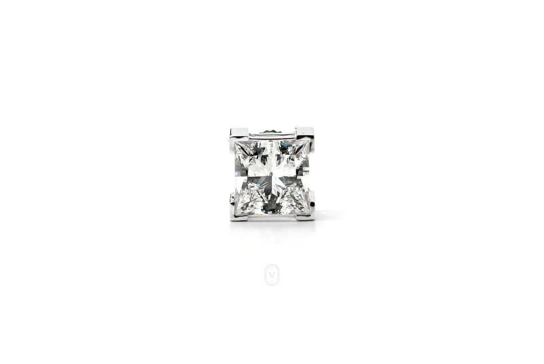 Harga Lab Grown Diamond Stud Earrings Whitegold