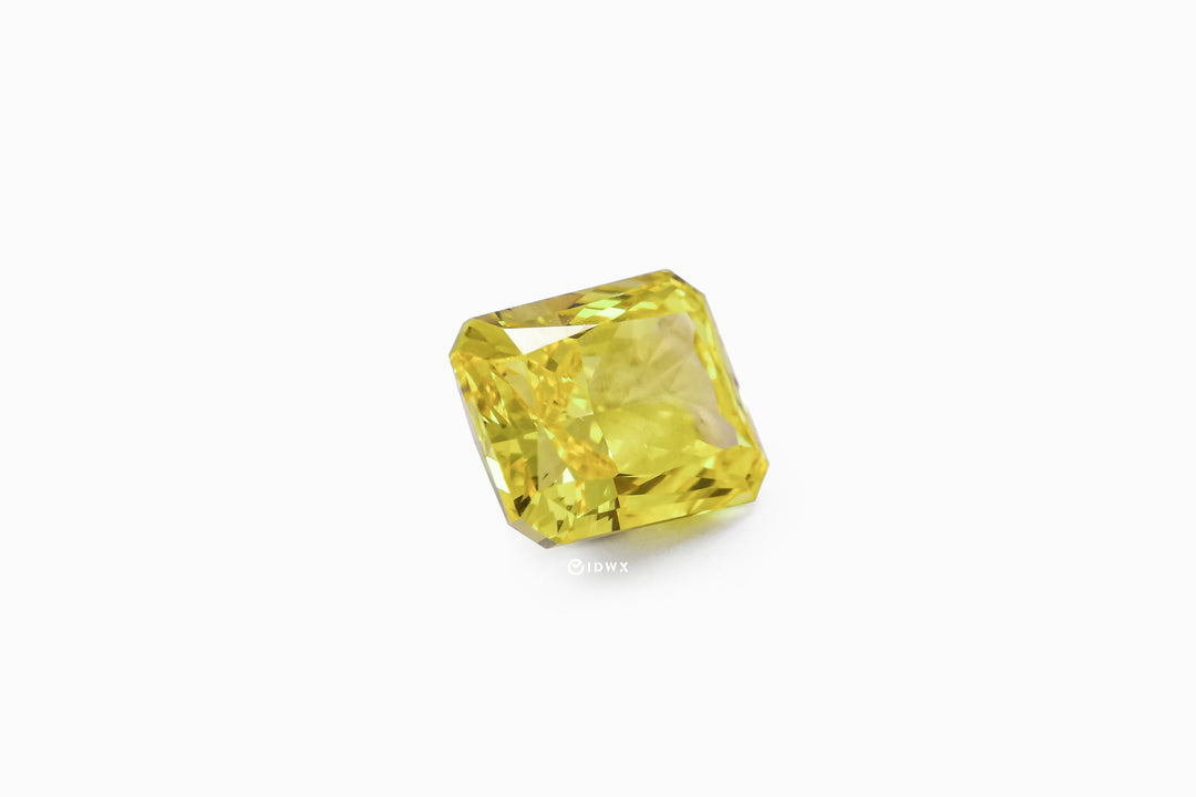 LAB GROWN DIAMOND BY IGI - RS 1.11CT / F.V.YELLOW-VS1