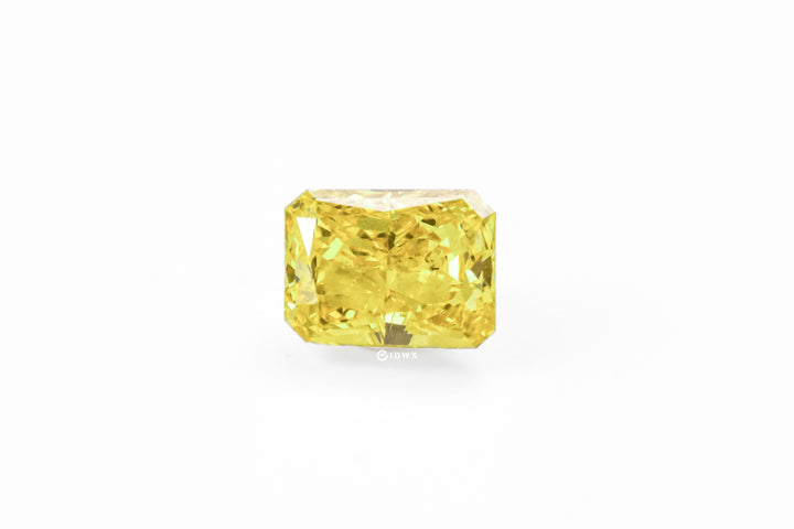 LAB GROWN DIAMOND BY IGI - RS 1.11CT / F.V.YELLOW-VS1