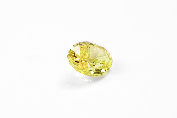 LAB GROWN DIAMOND BY IGI - OV 1.11CT / F.V.YELLOW-VVS2