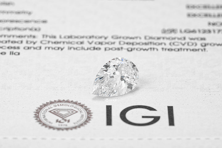 LAB GROWN DIAMOND BY IGI - PS 2.03CT / E-VS2