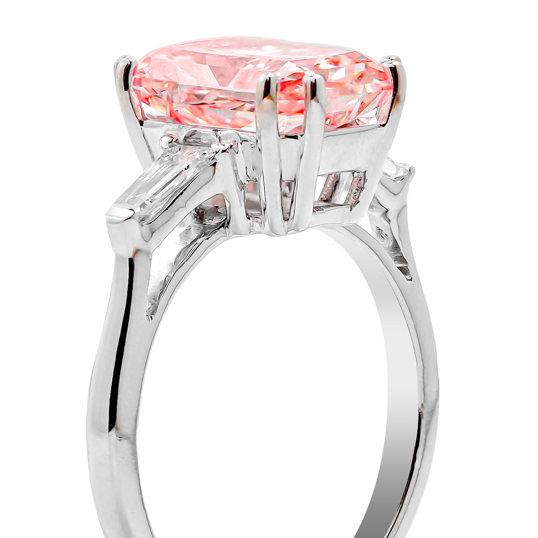 Radiant Fancy Pink Ring