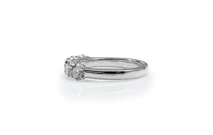 Round Half Eternity Ring