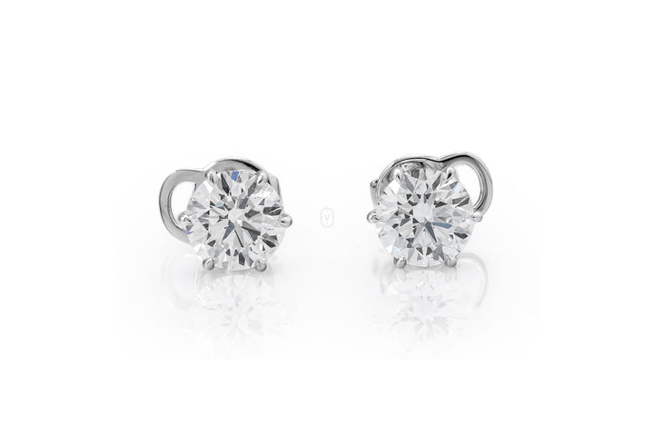 Round Stud Earring