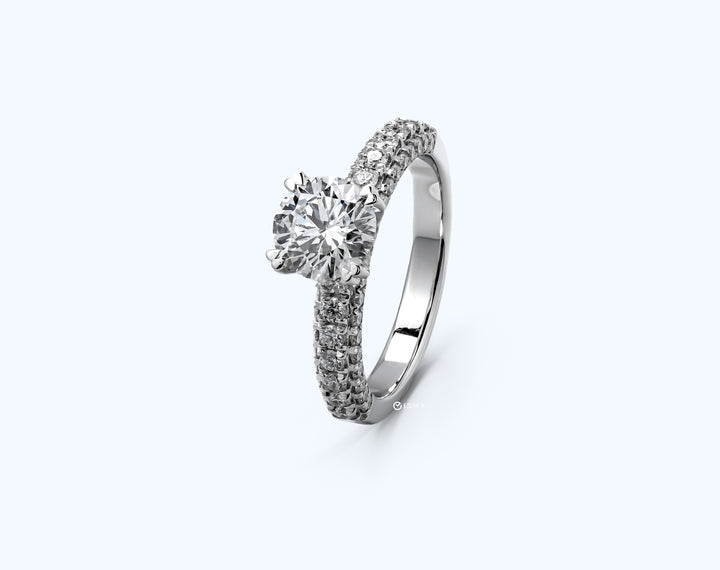 Lab Grown Diamond Round Ring