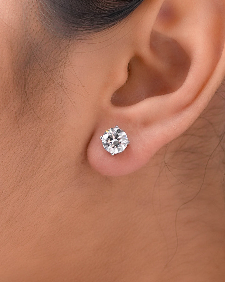 Stud Earring Round