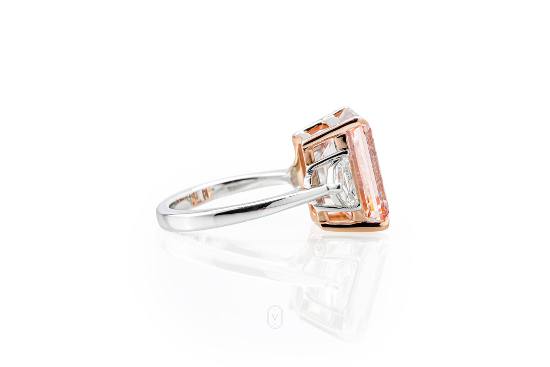 Emerald Rosegold Ring