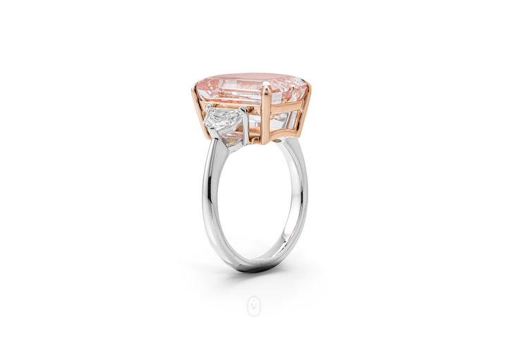 Emerald Rosegold Ring