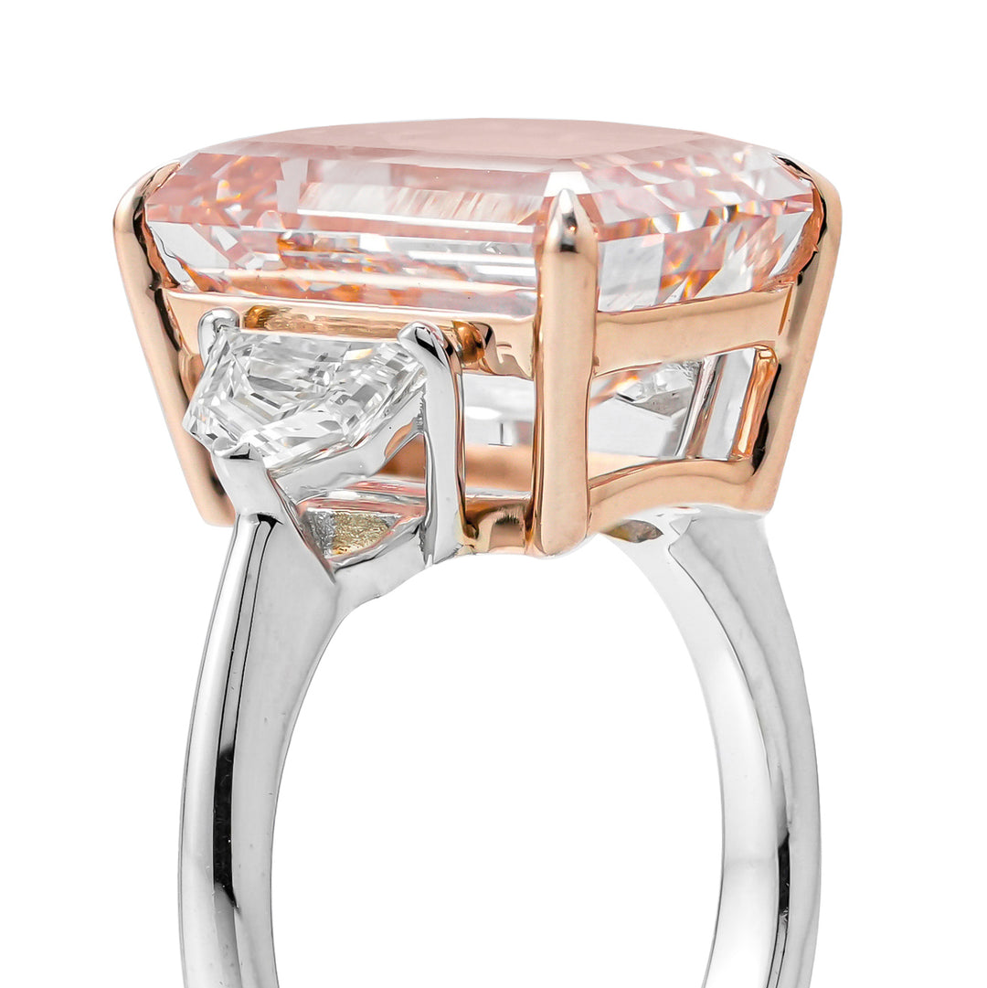 Emerald Rosegold Ring